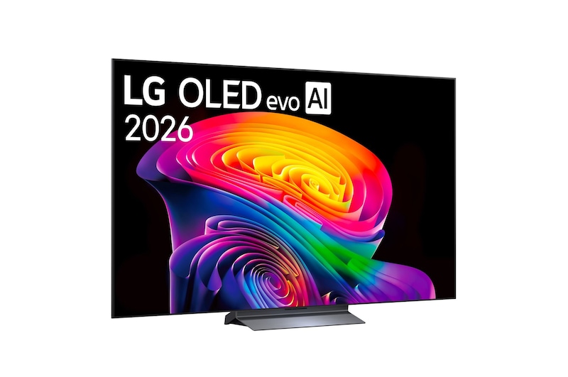 Foto inclinata TV OLED65C65LA 2026